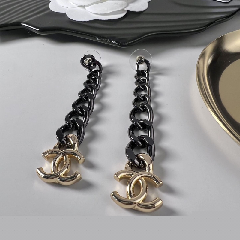Ch*el earrings
